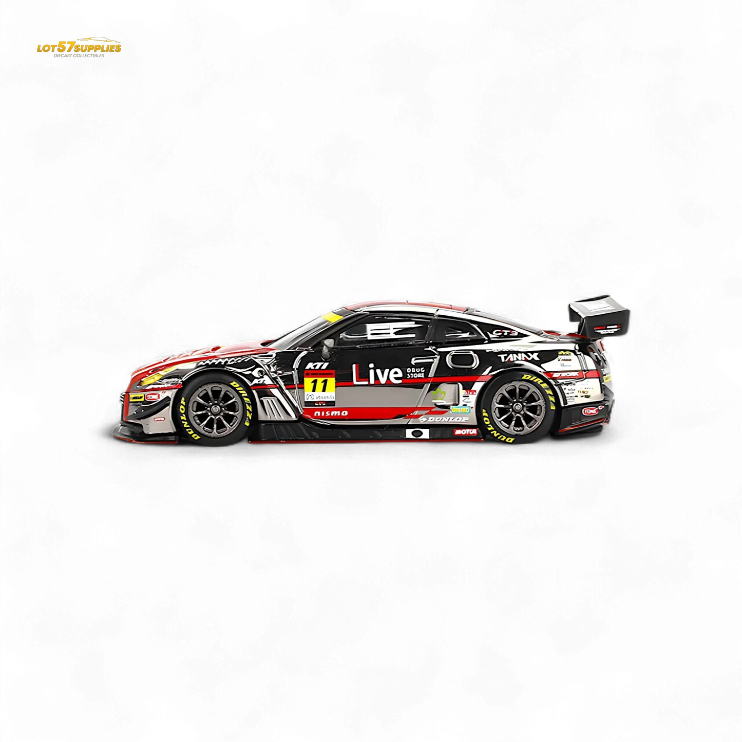 Mini-GT Nissan GT-R NISMO GT3 #11 "GAINER TANAX GT-R" GAINER 2023 SUPER GT SERIES #861 1:64 - ToylandEU