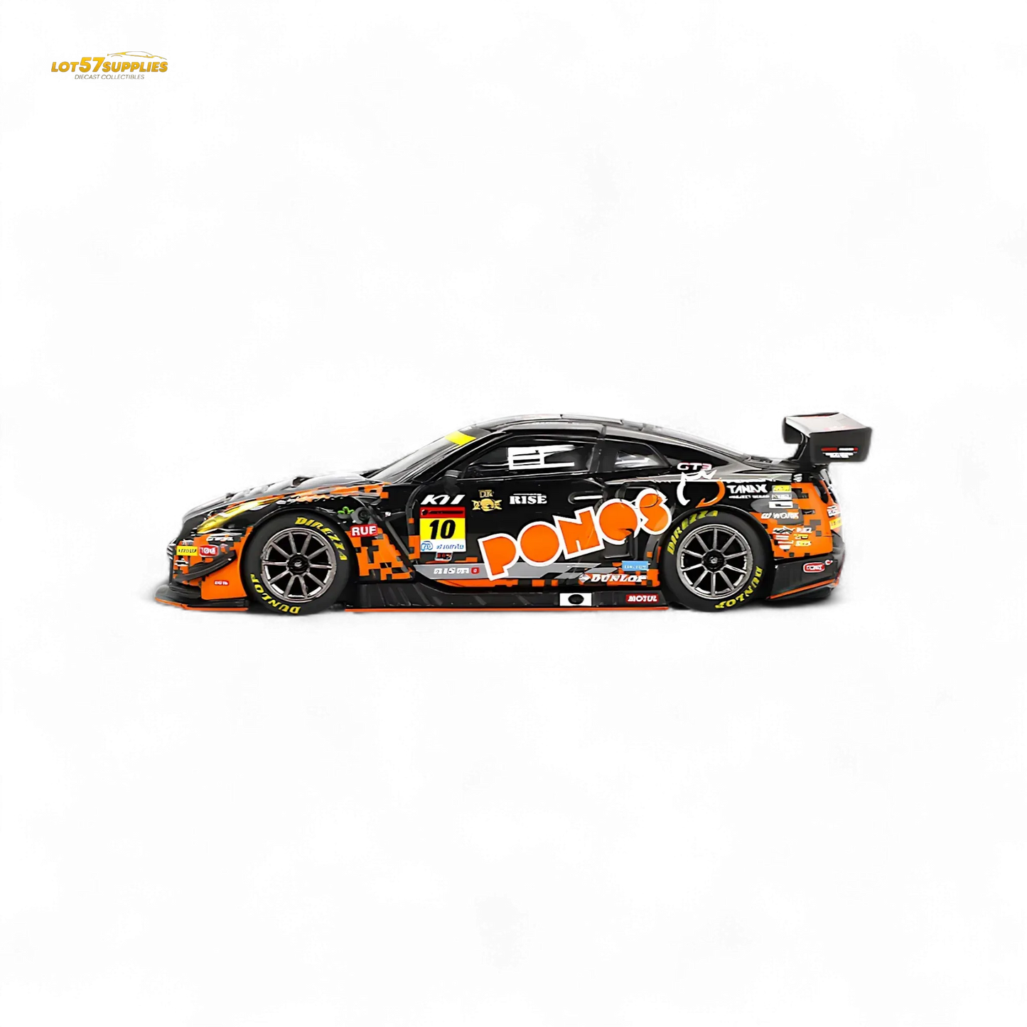 Mini-GT Nissan GT-R Nismo GT3 #10 "PONOS GAINER GT-R" 2023 SUPER GT SERIES #860 1:64 - ToylandEU