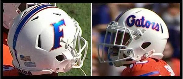 Florida Gators Riddell Replica Mini Speed Helmet 2015 White - ToylandEU™