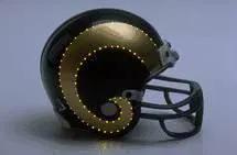 Los Angeles Rams Riddell Replica Mini VSR4 Helmet CO - ToylandEU™