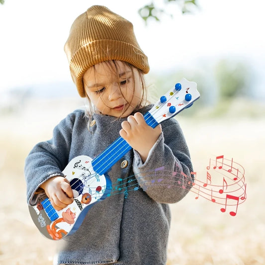 Mini Kids Ukulele Toy Educational Music Instrument For Early Learning - ToylandEU