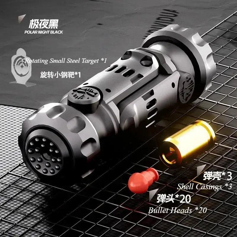 Mini Pistol Fidget Spinner Ejectable Shells Metal - ToylandEU™