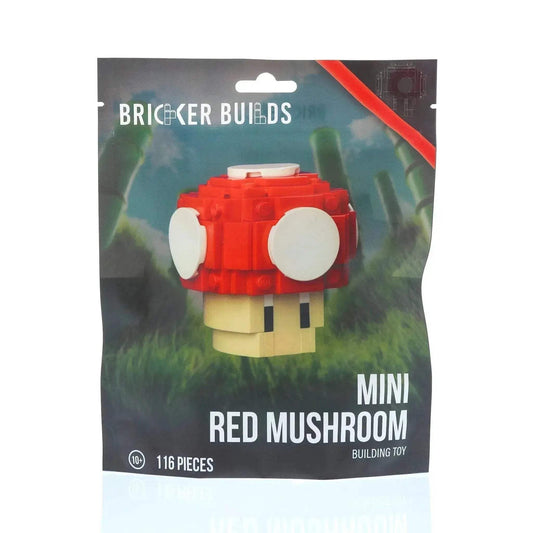 Red Mushroom Power Up Figurine Mini Collectible - ToylandEU™
