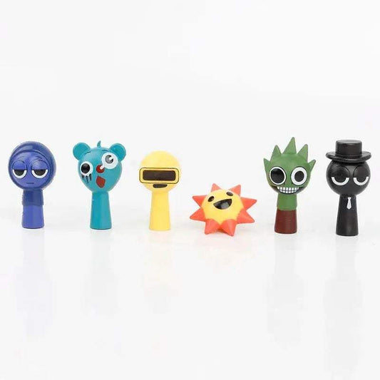 Mini Sprunki Action Figures 24 Piece Cartoon PVC Set - ToylandEU™