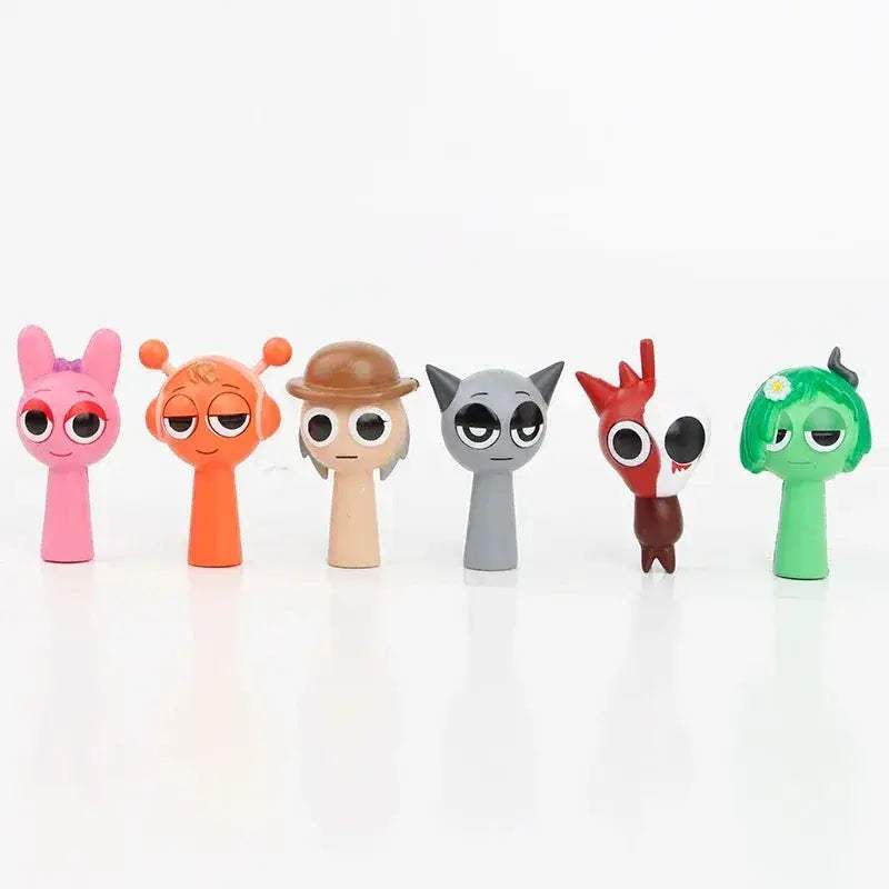 Mini Sprunki Action Figures Set 24pcs Cartoon Doll Figurines - ToylandEU
