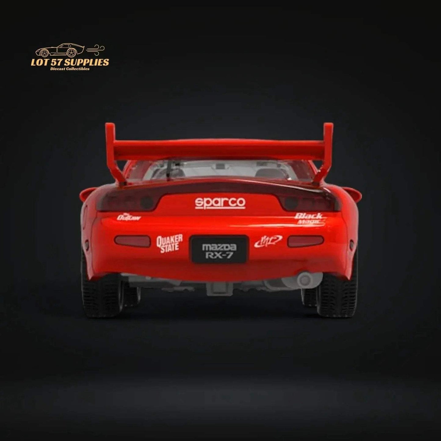 Mini Station Mazda RX-7 Red FNF Figure Version 1:64 - ToylandEU