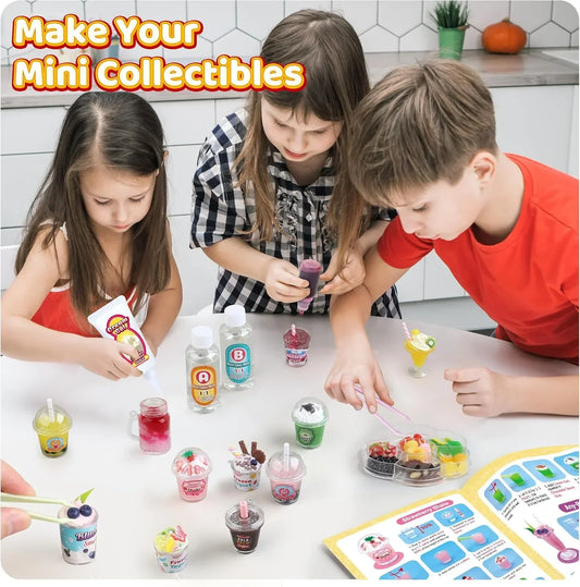 Miniature Drink Marker Kit For Creative Pretend Kitchen Fun - ToylandEU