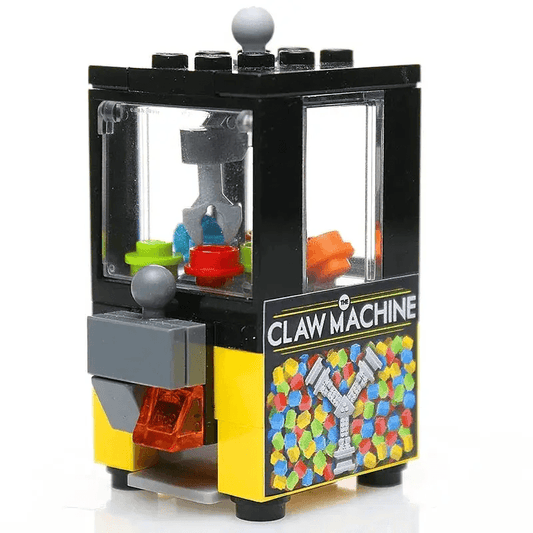 Minifig-Scale Arcade Claw Machine Building Set made from LEGO parts - ToylandEU™