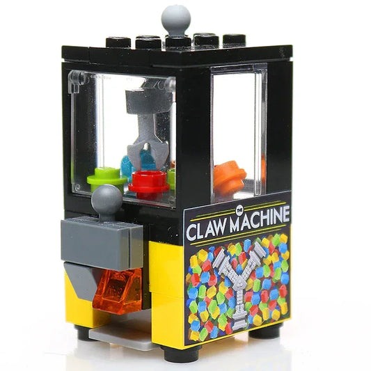 Minifig-Scale Arcade Claw Machine Building Set made from LEGO parts - ToylandEU