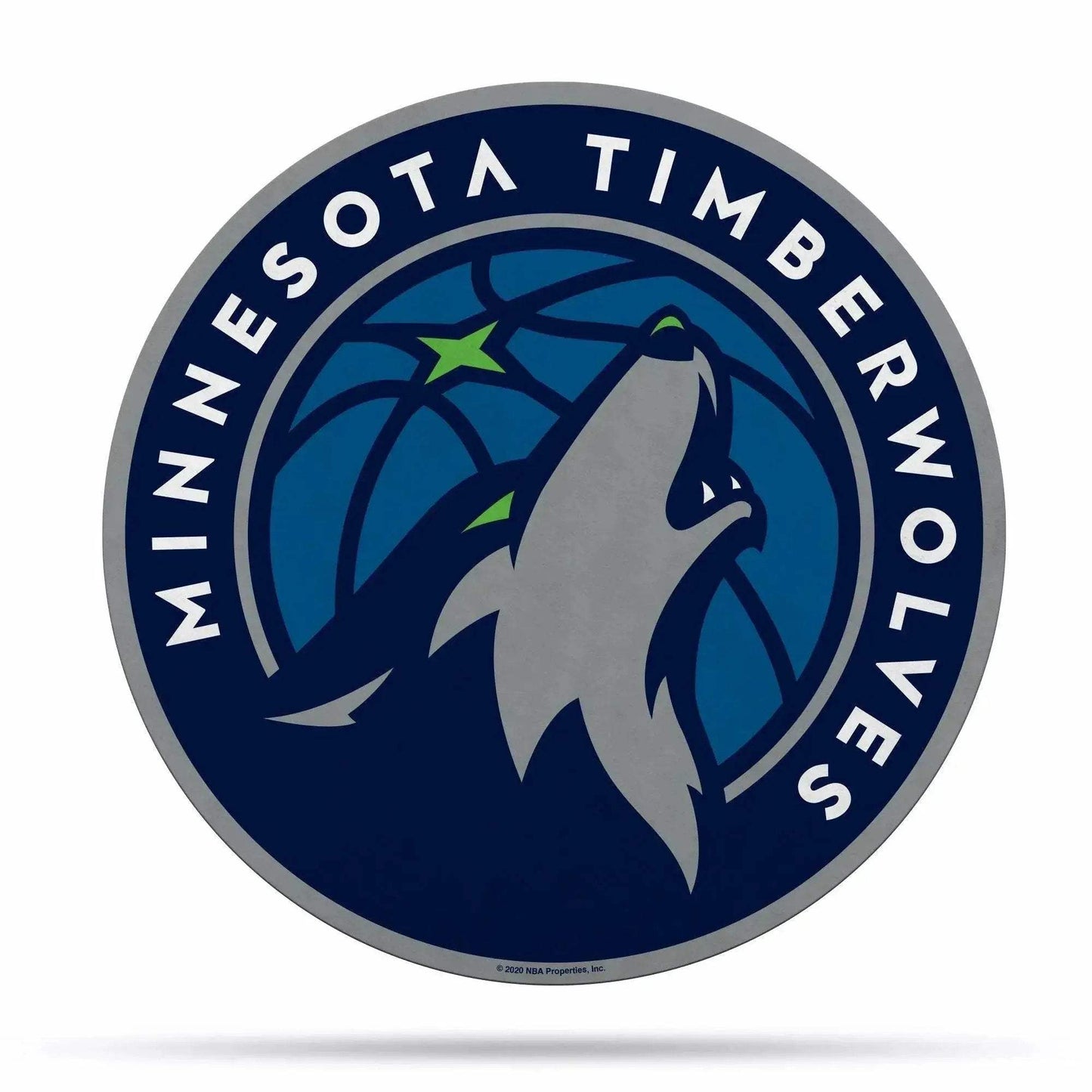Minnesota Timberwolves Pennant Shape Cut Logo Gift - ToylandEU™