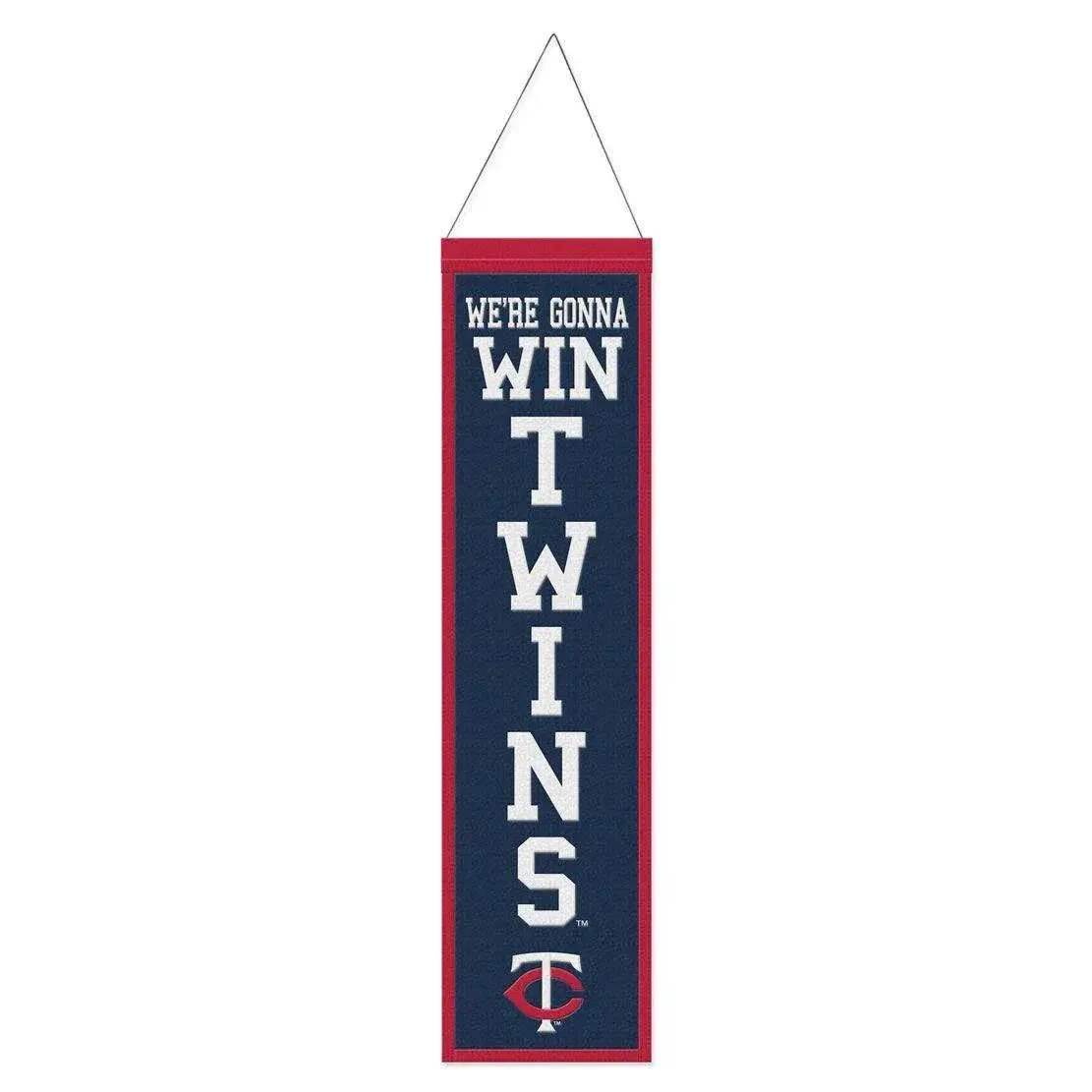 Minnesota Twins Banner Wool 8x32 Heritage Slogan Design - ToylandEU™