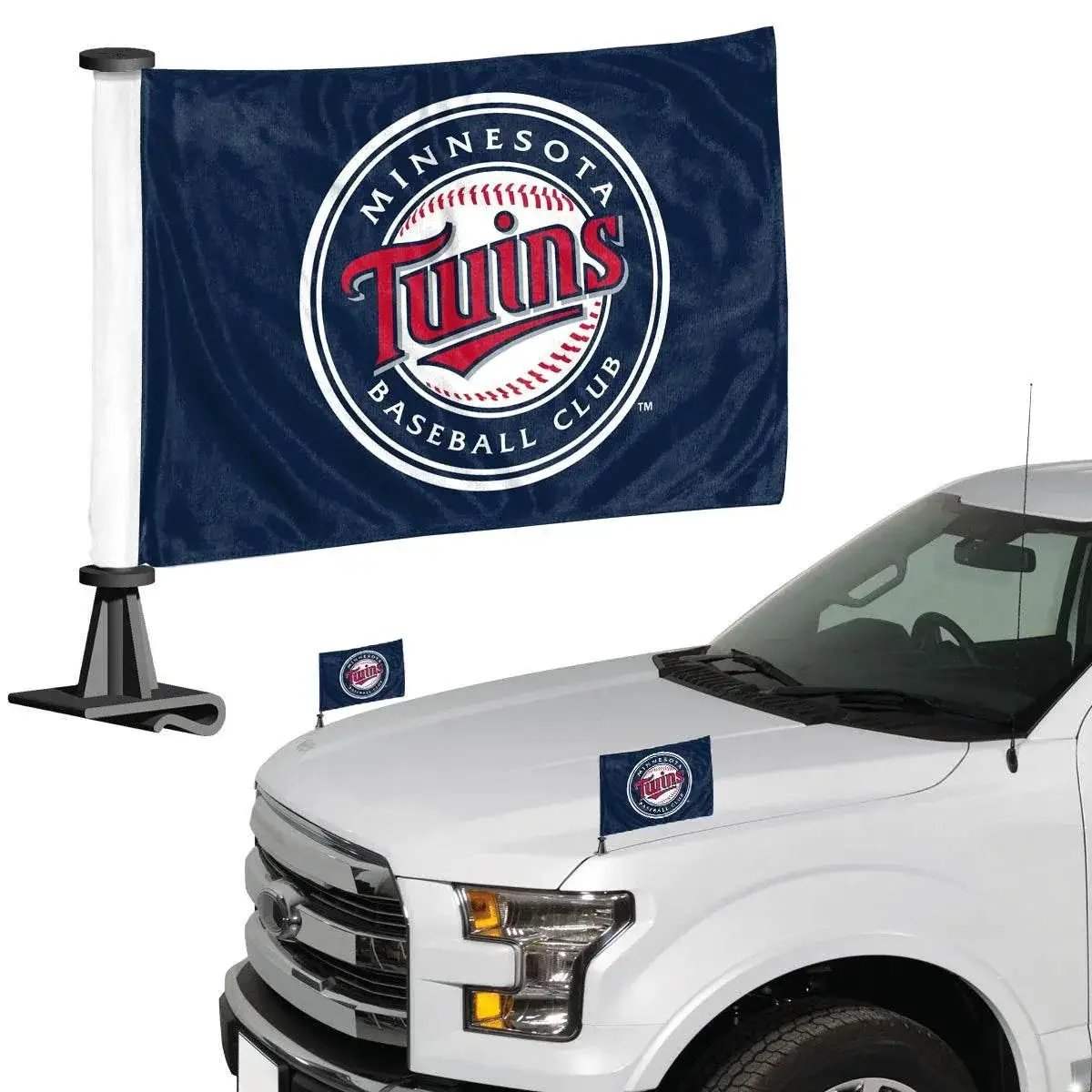 Minnesota Twins Car Flag Set 2 Piece Ambassador Style - ToylandEU™