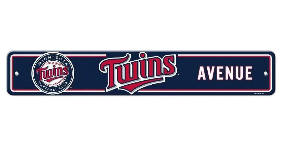 Minnesota Twins Sign 4x24 Plastic Street Style Alternate CO - ToylandEU™