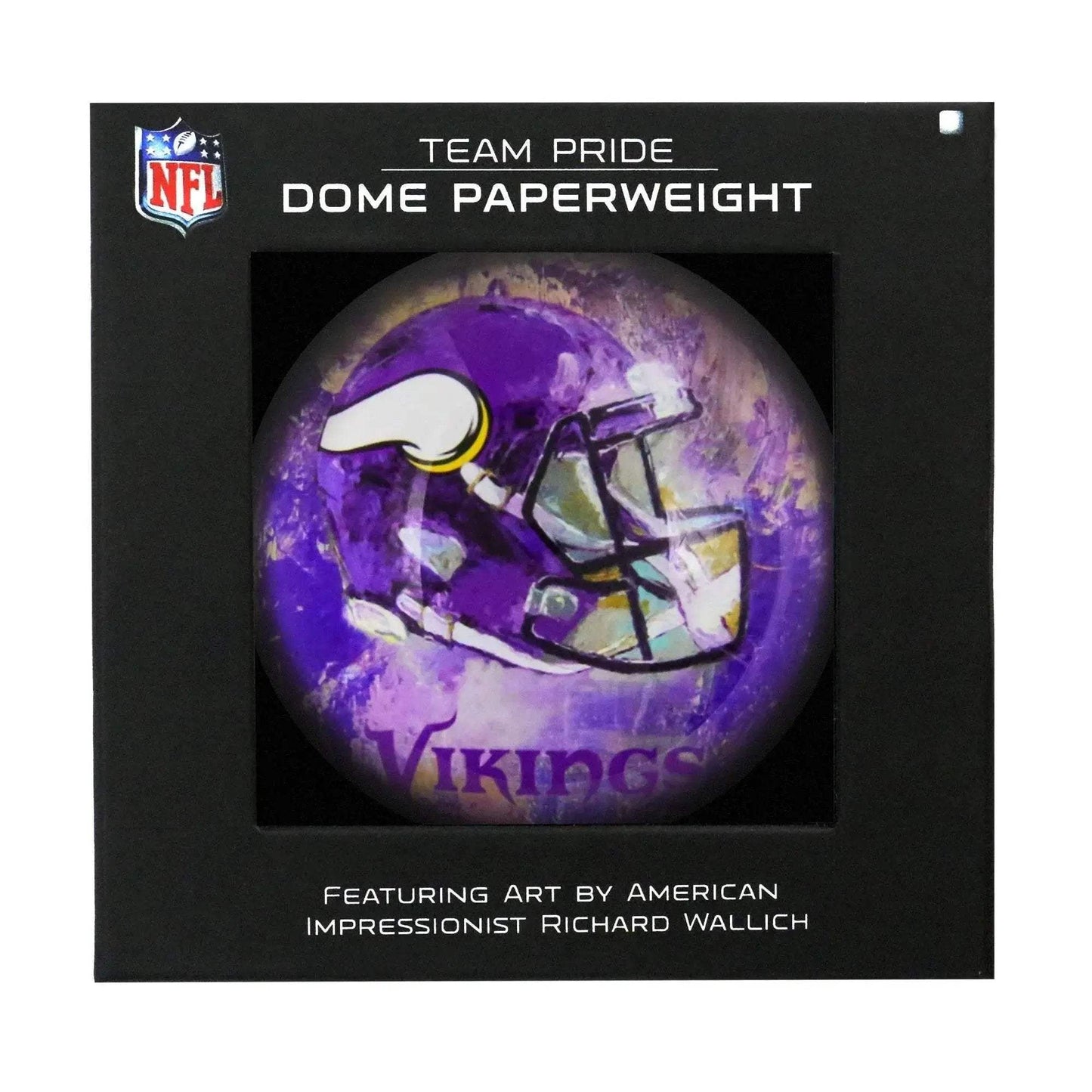 Minnesota Vikings Domed Paperweight Glass Desk Accessory - ToylandEU™