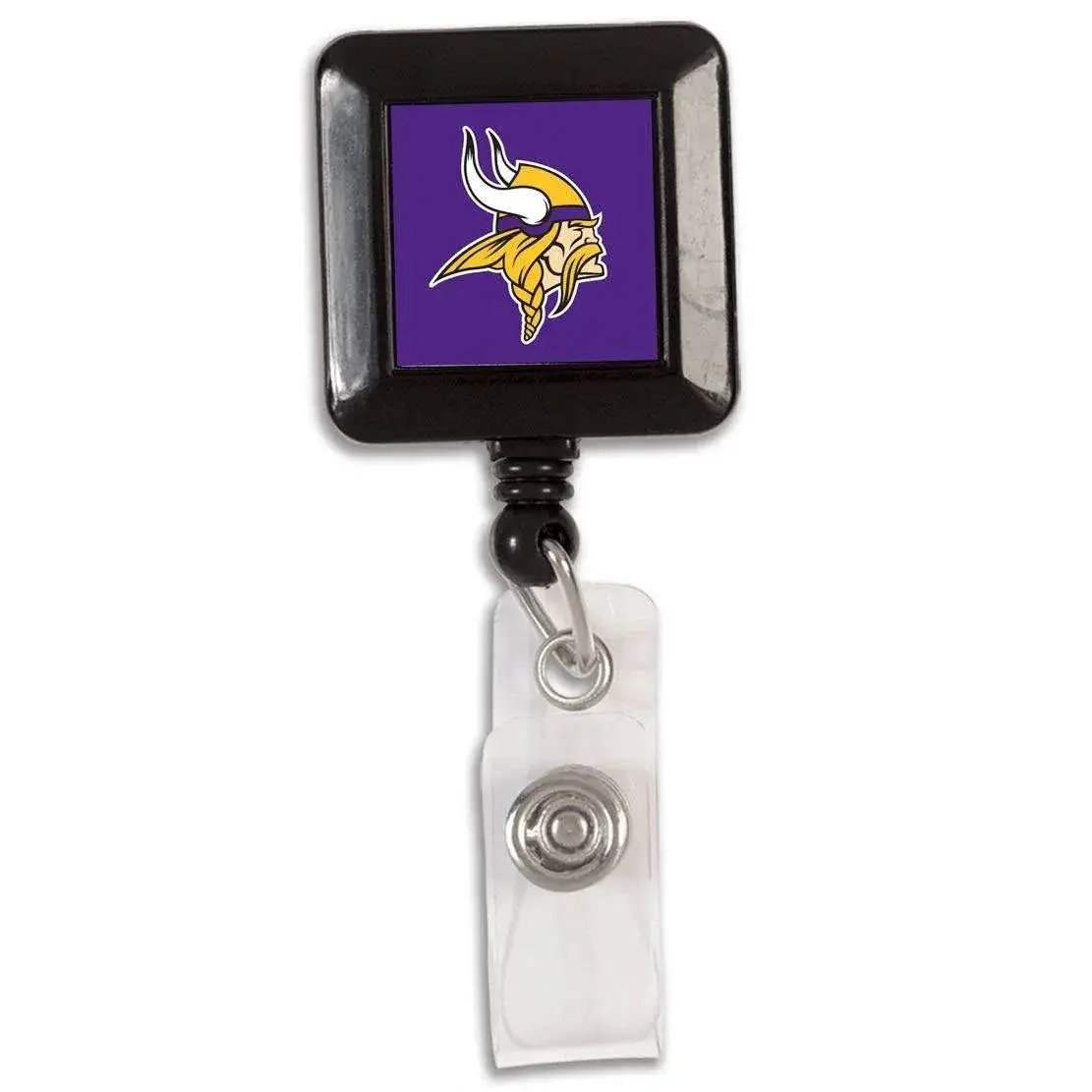 Minnesota Vikings Retractable Badge Holder Square Clip - ToylandEU™