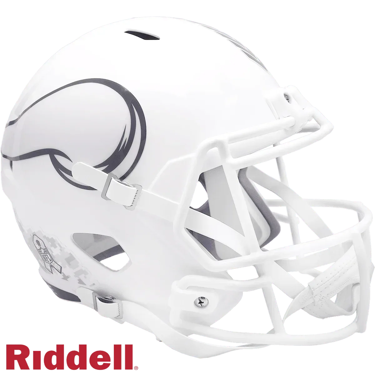 Minnesota Vikings Salute to Service Helmet Riddell Replica - ToylandEU™