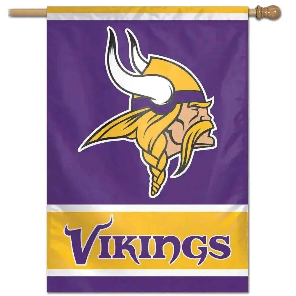 Minnesota Vikings Vertical Banner 28x40 Polyester Flag - ToylandEU™