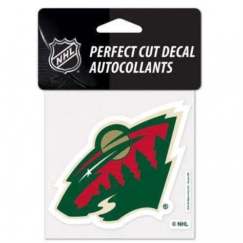 Minnesota Wild 4x4 Decal Perfect Cut Color Vinyl Sticker - ToylandEU™