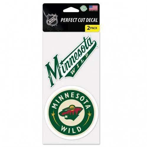 Minnesota Wild 4x4 Decal Perfect Cut Vinyl Set of Two - ToylandEU™