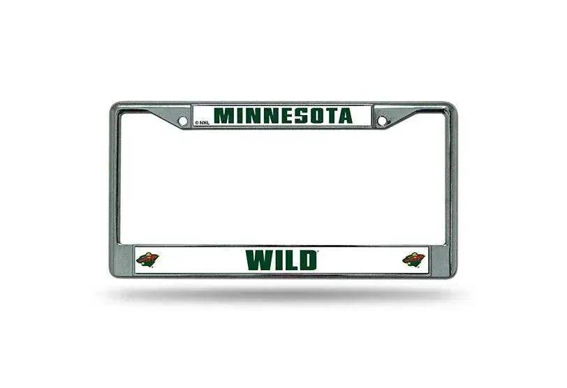 Minnesota Wild Chrome License Plate Frame for Cars - ToylandEU™