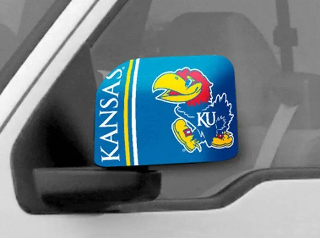 Kansas Jayhawks Mirror Covers Large for Car Side Mirrors - ToylandEU™