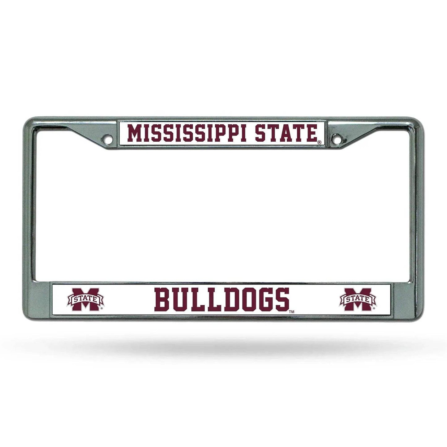 Mississippi State Bulldogs License Plate Frame Chrome - ToylandEU™