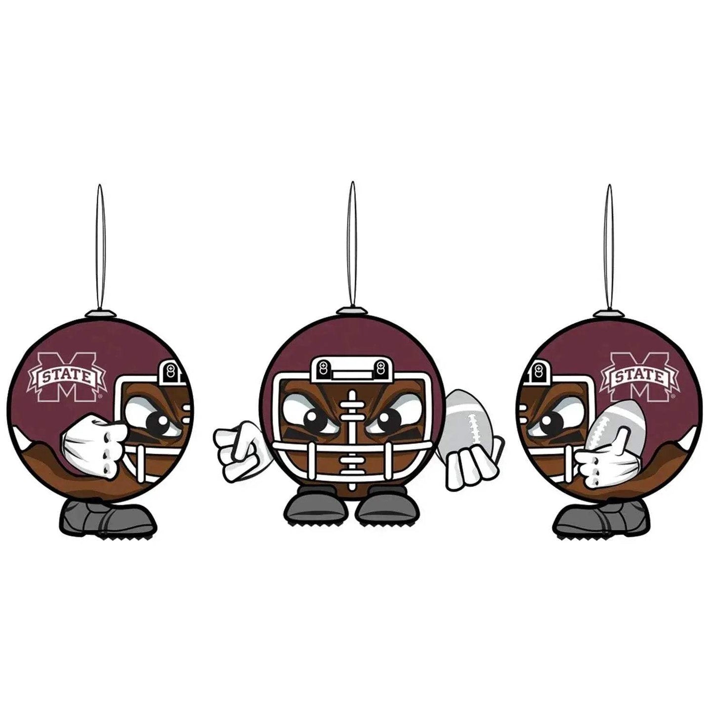 Mississippi State Bulldogs Ornament Ball Head Figurine - ToylandEU™