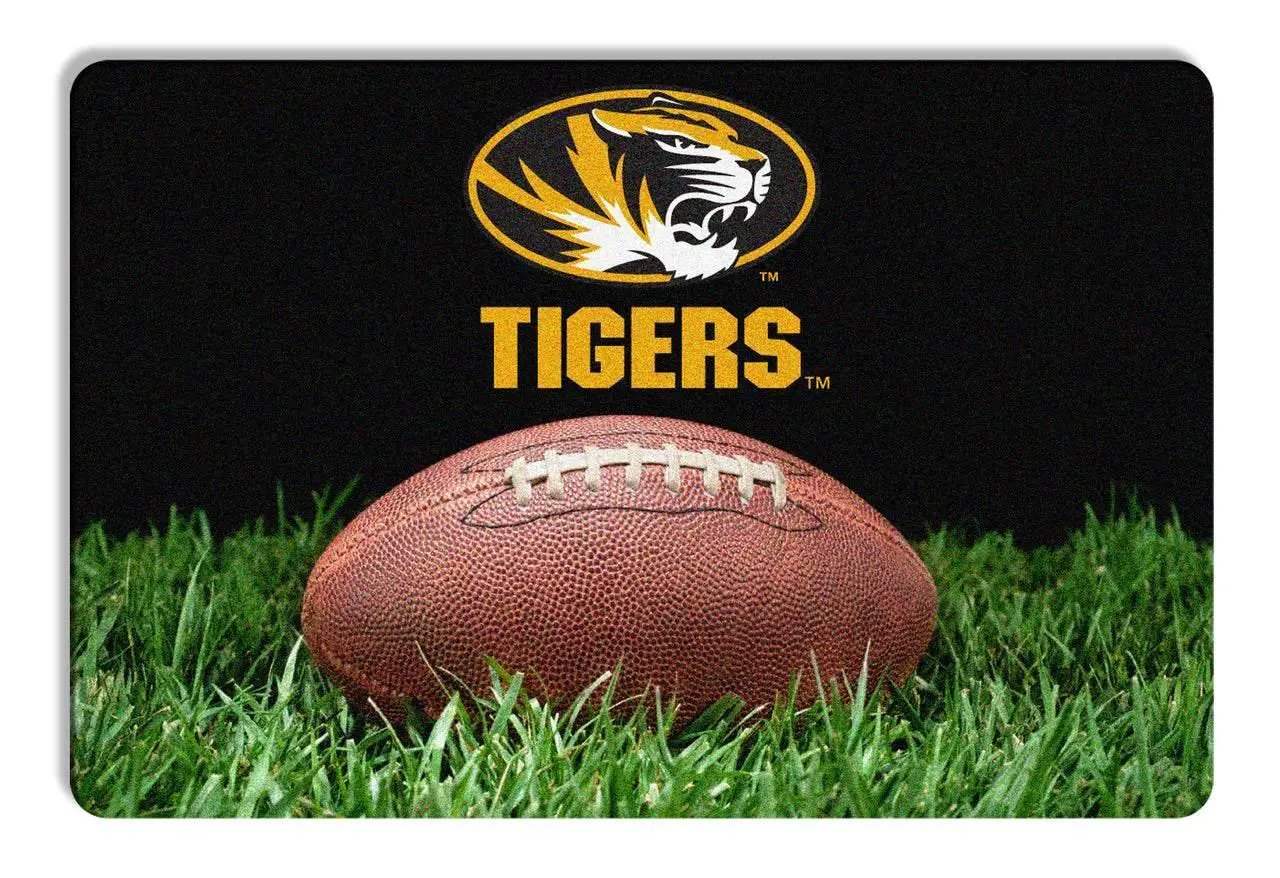 Missouri Tigers Classic Football Pet Bowl Mat Size L - ToylandEU™