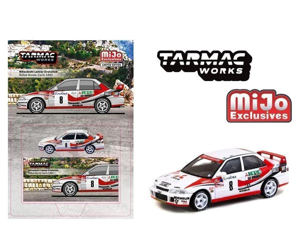 Mitsubishi Lancer Evolution Rally Monte Carlo Diecast - ToylandEU™