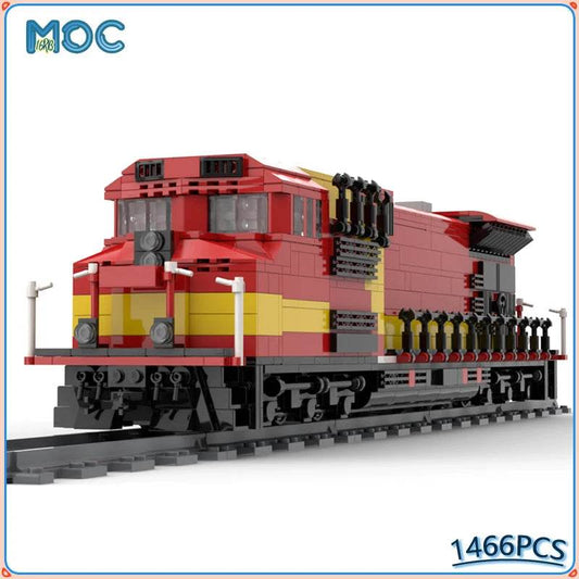 Moc Building Blocks Locomotive Train Model DIY Assembly Toys Building Bricks MOC - ToylandEU