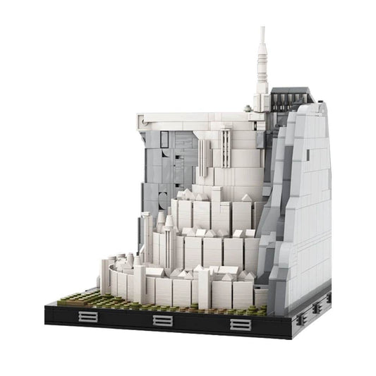 Moc Minas Tirith Building Blocks Gondor City Sets Gift - ToylandEU