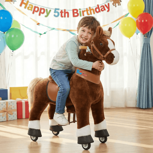 Ride On Pony Toy Durable For Young Riders Classic - ToylandEU™