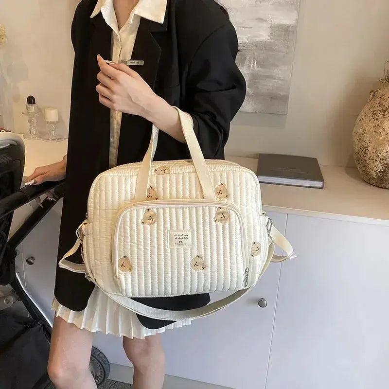 Mommy Diaper Bag Organizer Spacious Crossbody Strap - ToylandEU™