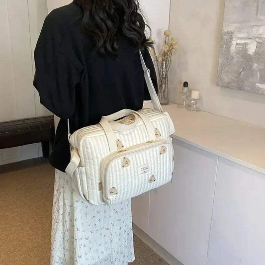 Mommy Diaper Bag Organizer Spacious Crossbody Strap - ToylandEU™