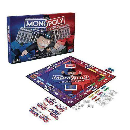 Monopoly House Divided Edition Board Game for Family Campaign Fun - ToylandEU