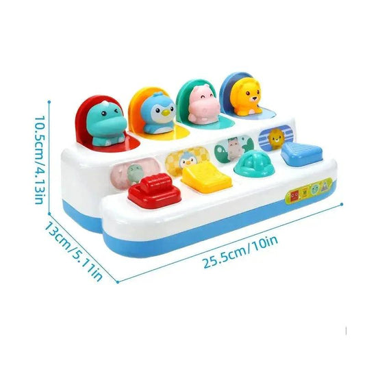 Montessori Baby Toy Color Sorting Pop Up Animals - ToylandEU™