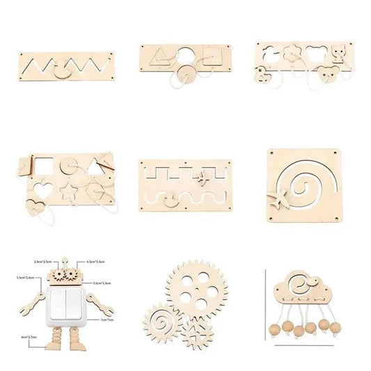 Montessori Busy Board Educational Toy For Kids Safe - ToylandEU™