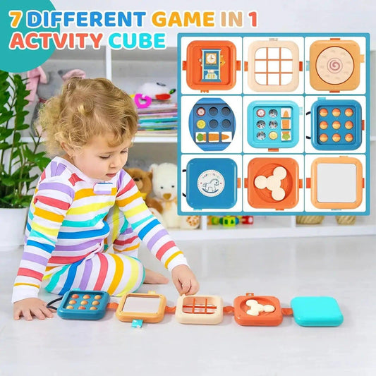 Montessori Busy Board For Babies Folding Puzzle CE - ToylandEU™