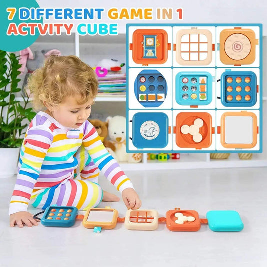 Montessori Busy Board For Babies Folding Puzzle CE - ToylandEU™