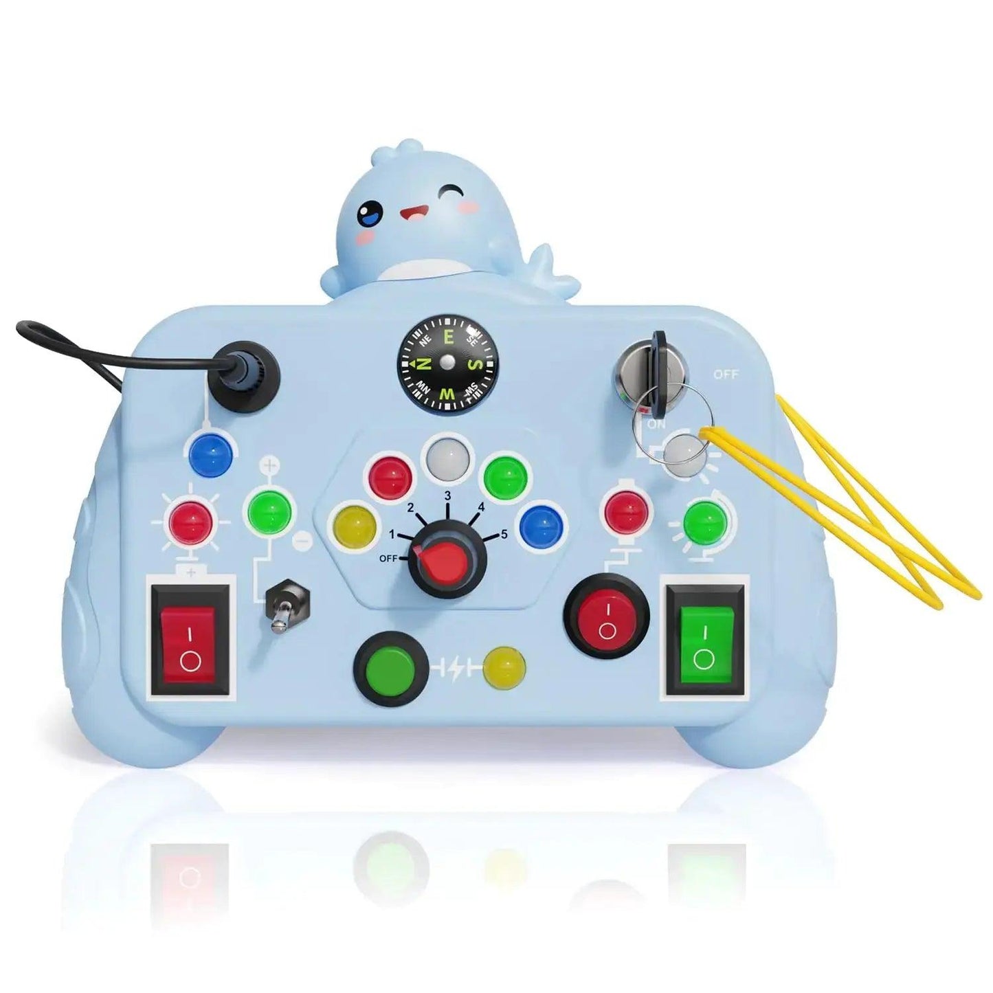 Montessori Busy Board Led Light Switch For Toddlers - ToylandEU™