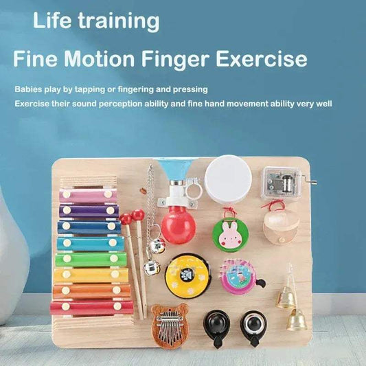 Montessori Busy Board For Toddlers CE Certified - ToylandEU™