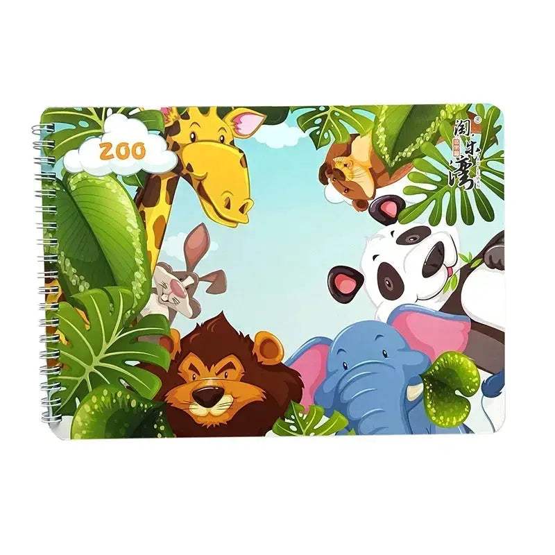 Montessori Busy Sticker Book 3D Farm Life Toy Kids - ToylandEU™
