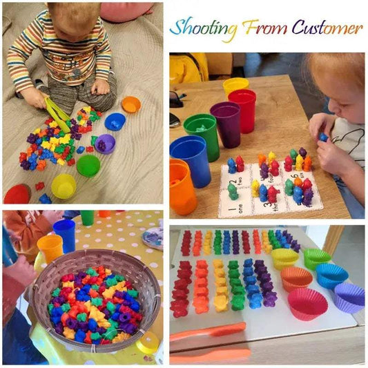 Montessori Color Sorting Toys For Fine Motor Skills - ToylandEU™