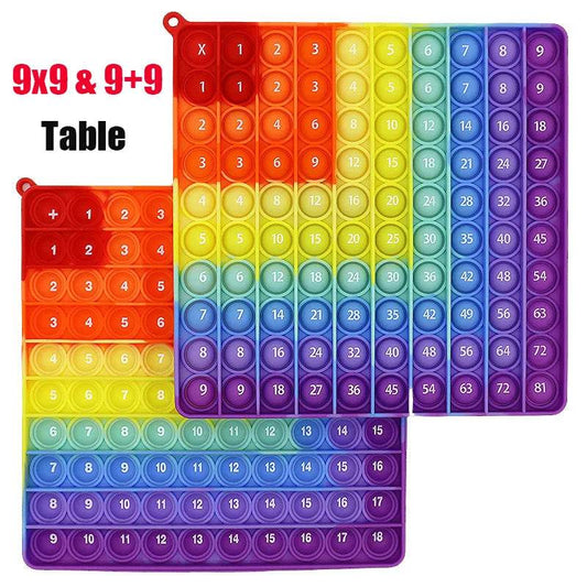 Montessori Double-Sided 9 Multiplication Table - Fun Learning Toy - ToylandEU