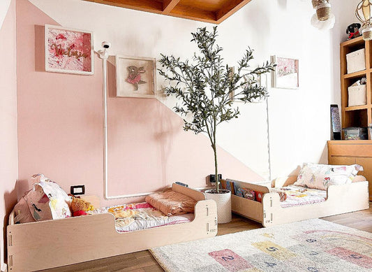 Montessori Floor Bed | Baltic Birch Ply | Toylandeu™