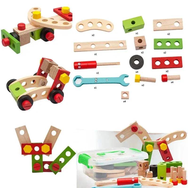 Montessori Kids Toolbox Set For Educational Pretend Play - ToylandEU