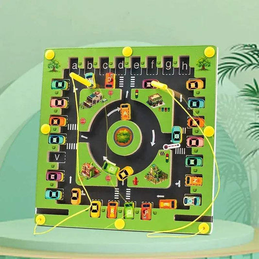 Montessori Magnetic Alphabet Maze Board CE Certified - ToylandEU™