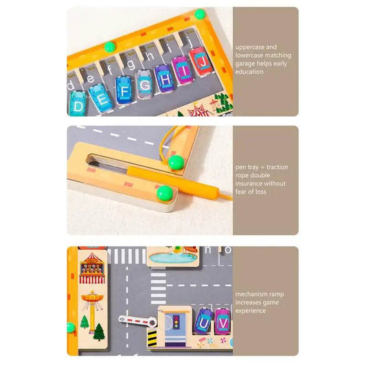 Engaging Magnetic Alphabet Maze Board for Montessori Learning Fun - ToylandEU