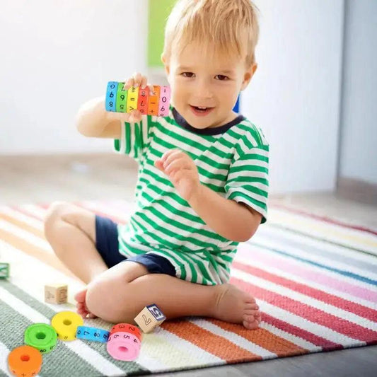 Montessori Math Puzzle Magnetic Blocks For Early Numeracy - ToylandEU™