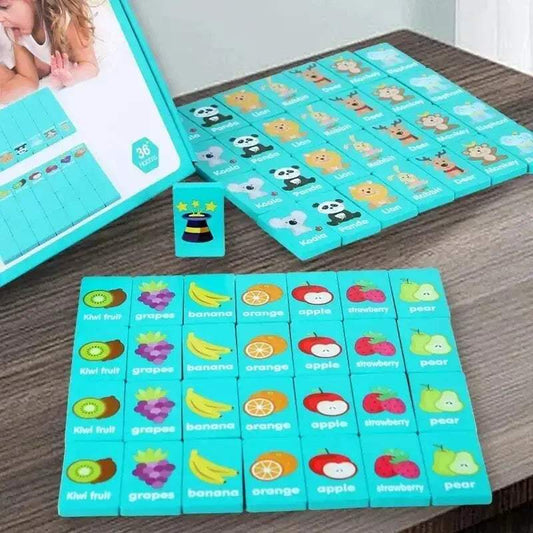 Montessori Puzzle Wooden Toy For Babies Cognitive Skills Boost - ToylandEU